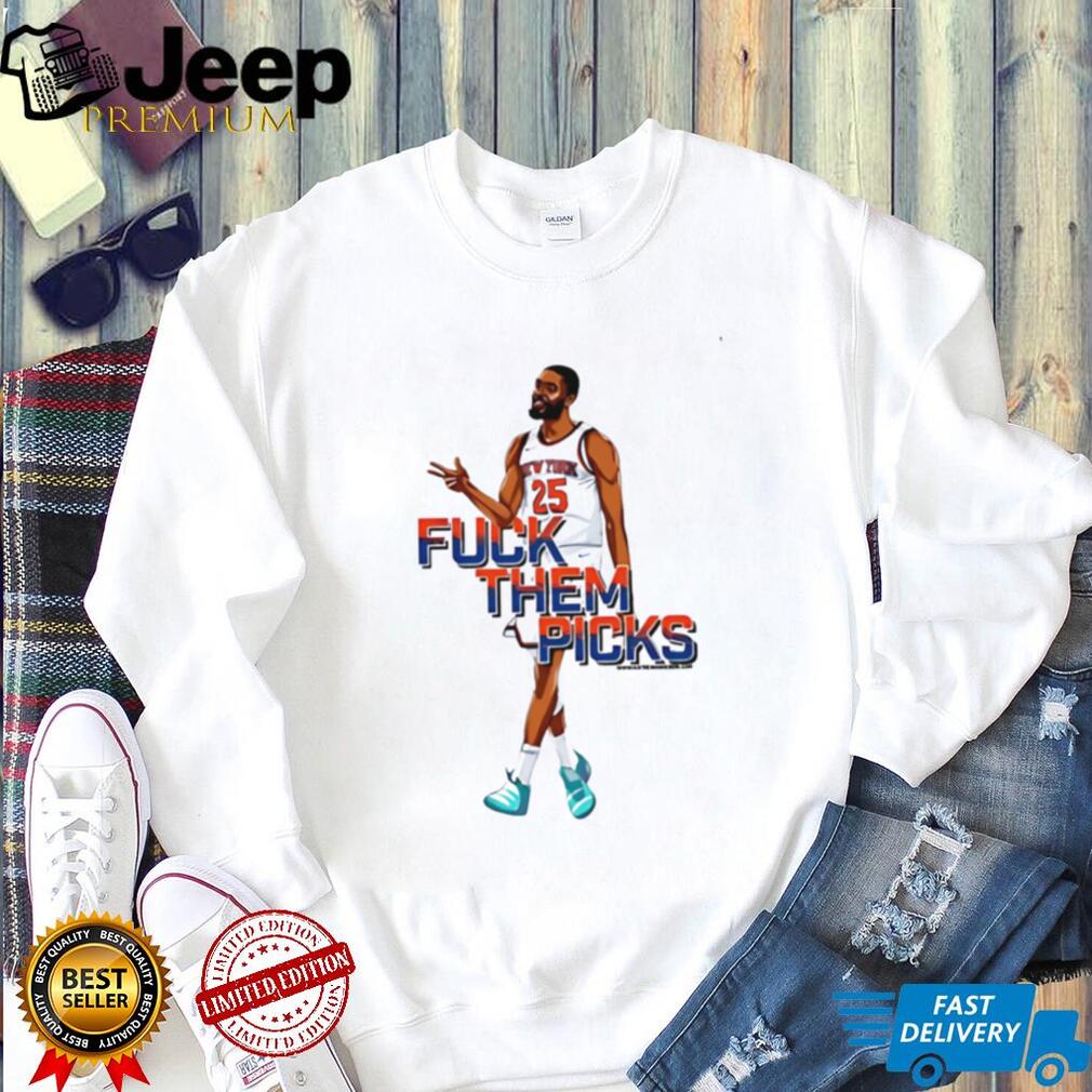 Knicks fuck them picks graphic shirt