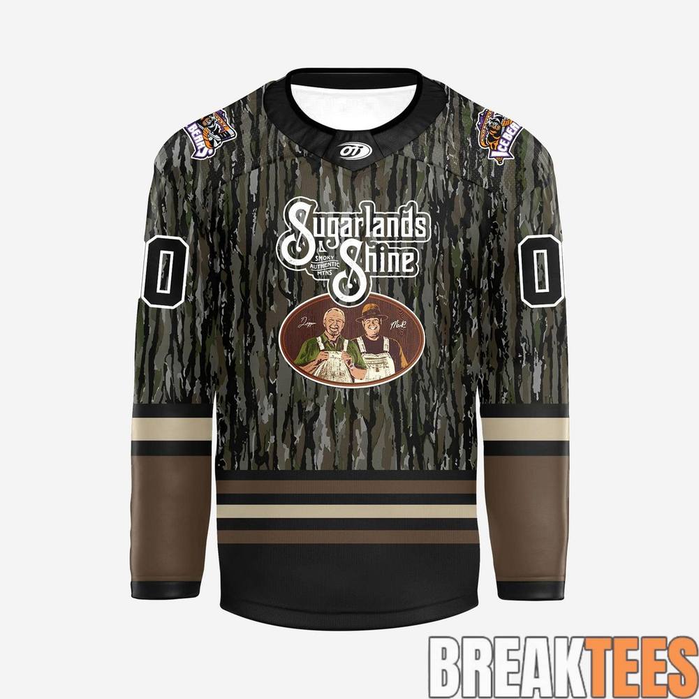 Knoxville Ice Bears 2026 New Realtree Custom Hockey Jersey