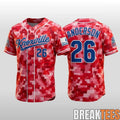 Knoxville Smokies 2026 Camo Baseball Jersey