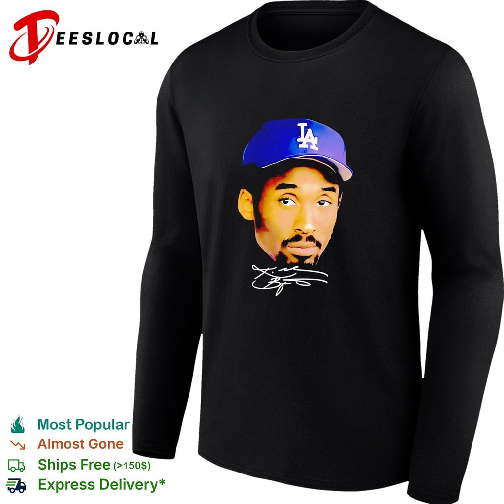 Kobe Bryant Los Angeles Dodgers Los Angeles Lakers NBA signature autograph shirt