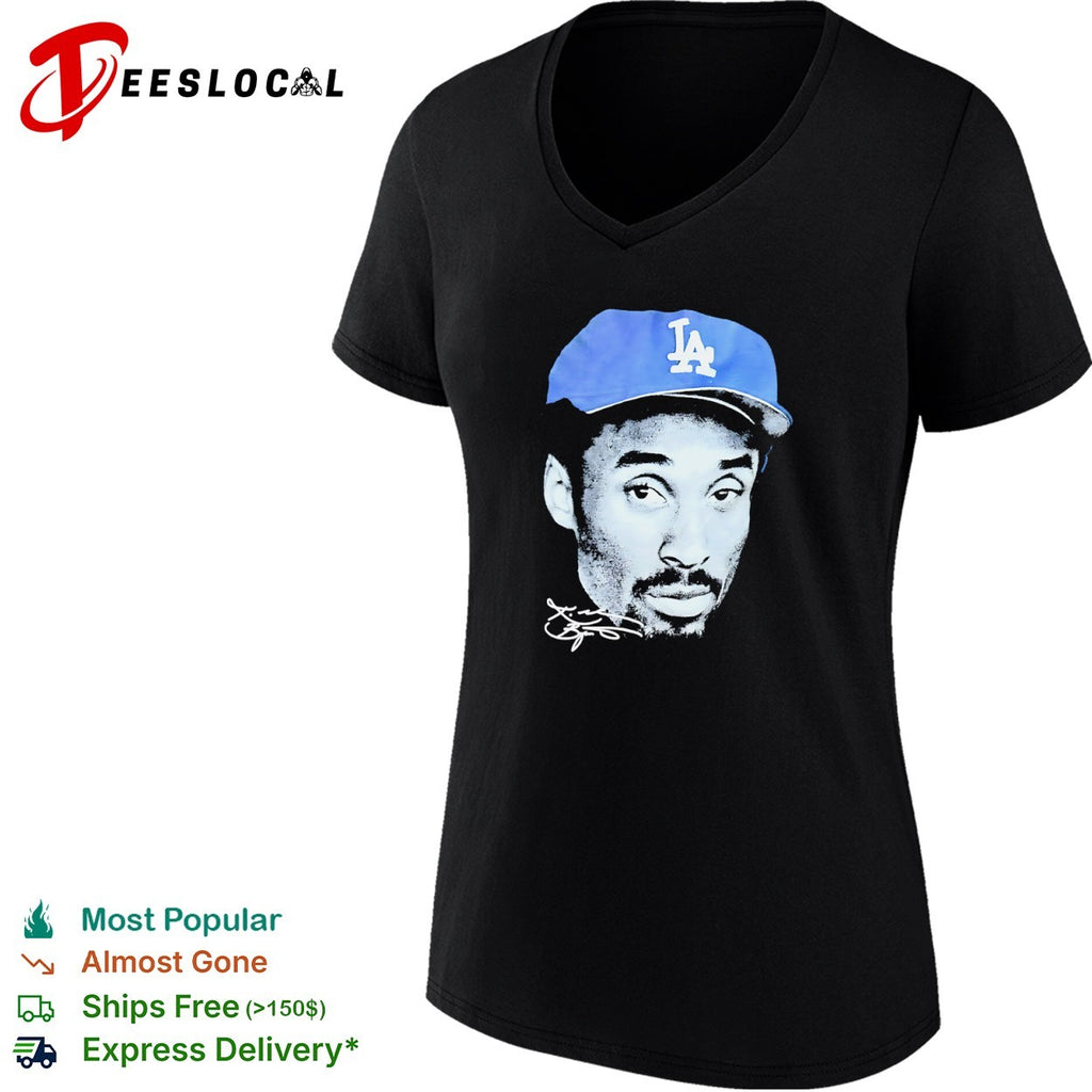 Kobe Bryant Los Angeles Dodgers MLB Signature Portrait shirt