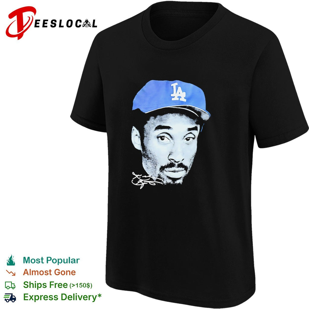 Kobe Bryant Los Angeles Dodgers MLB Signature Portrait shirt