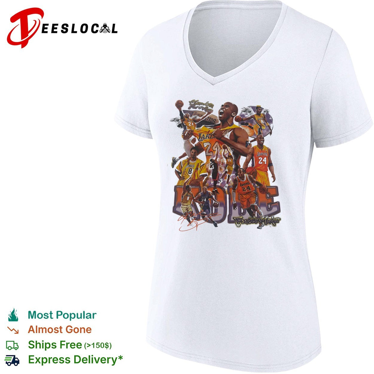 Kobe Bryant Los Angeles Lakers NBA Mamba Forever Kobe TroubleMaker shirt