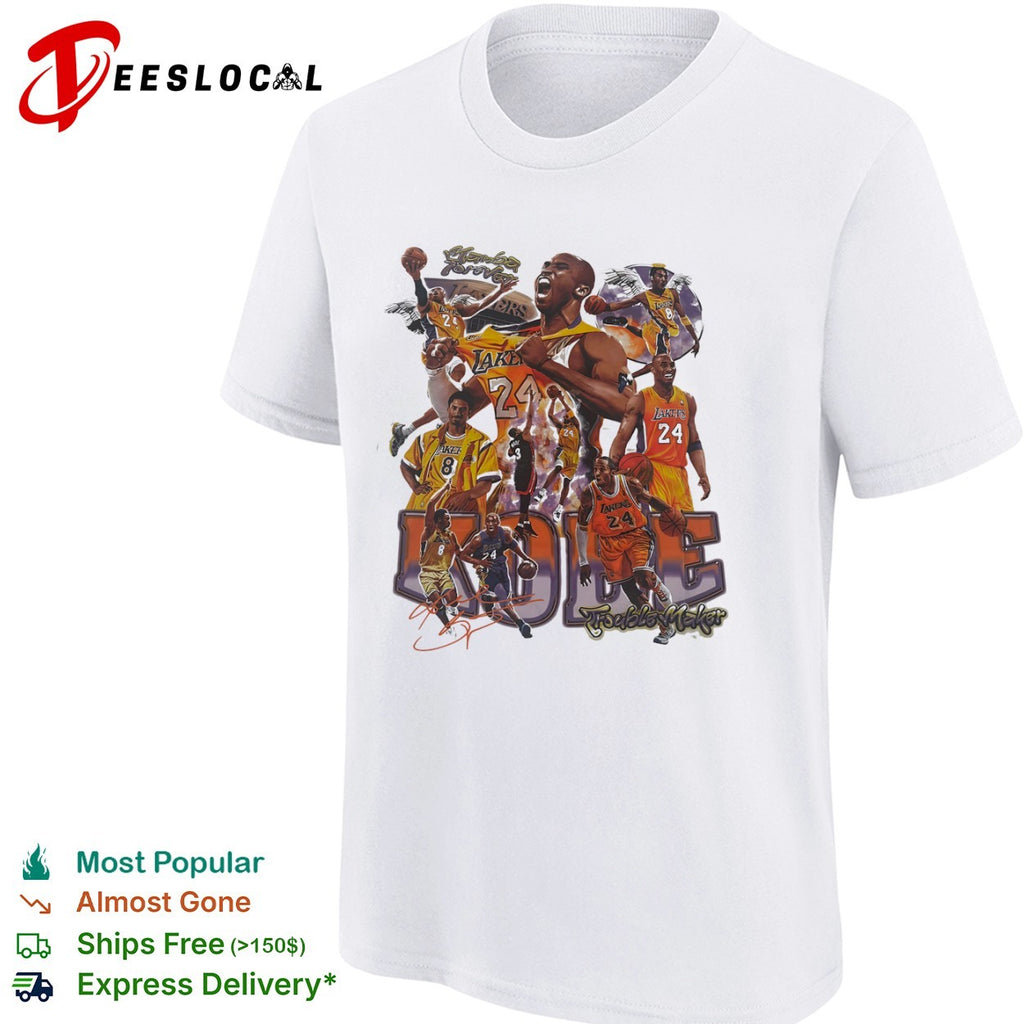 Kobe Bryant Los Angeles Lakers NBA Mamba Forever Kobe TroubleMaker shirt