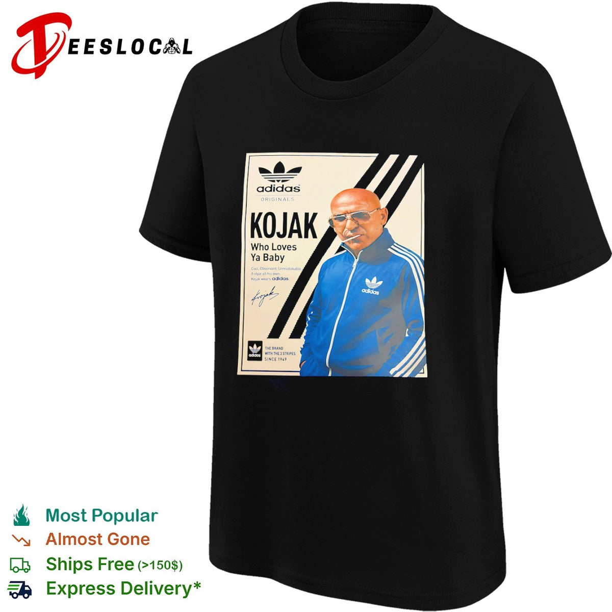 Kojak Who Loves Ya Baby shirt