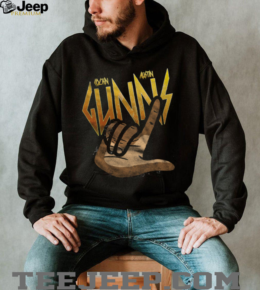 Kolten Austin Gunns Hand Sign Rock Style Graphic T Shirt