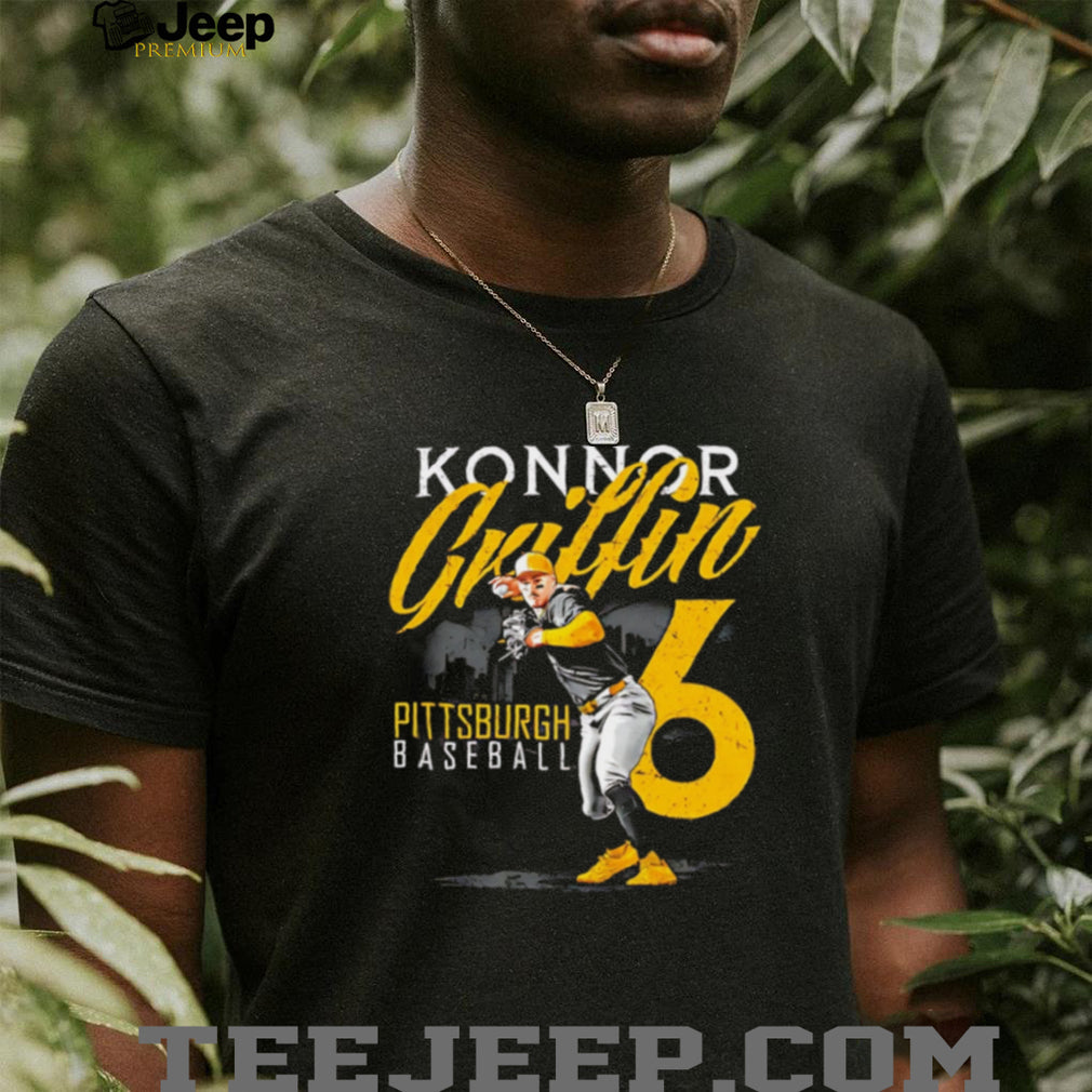 Konnor Griffin #6 Pittsburgh Baseball Pitcher Signature Series T Shirt