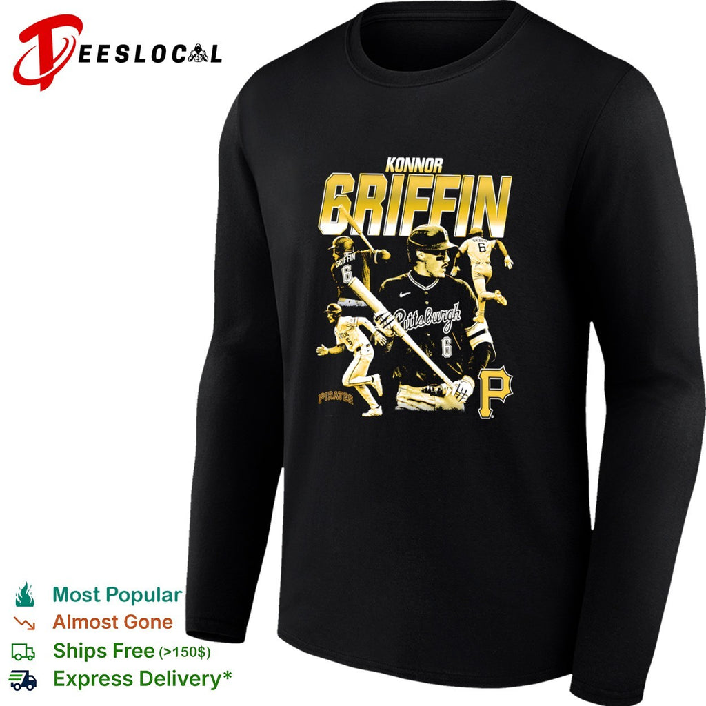 Konnor Griffin Pittsburgh Pirates MLB Players Shirt