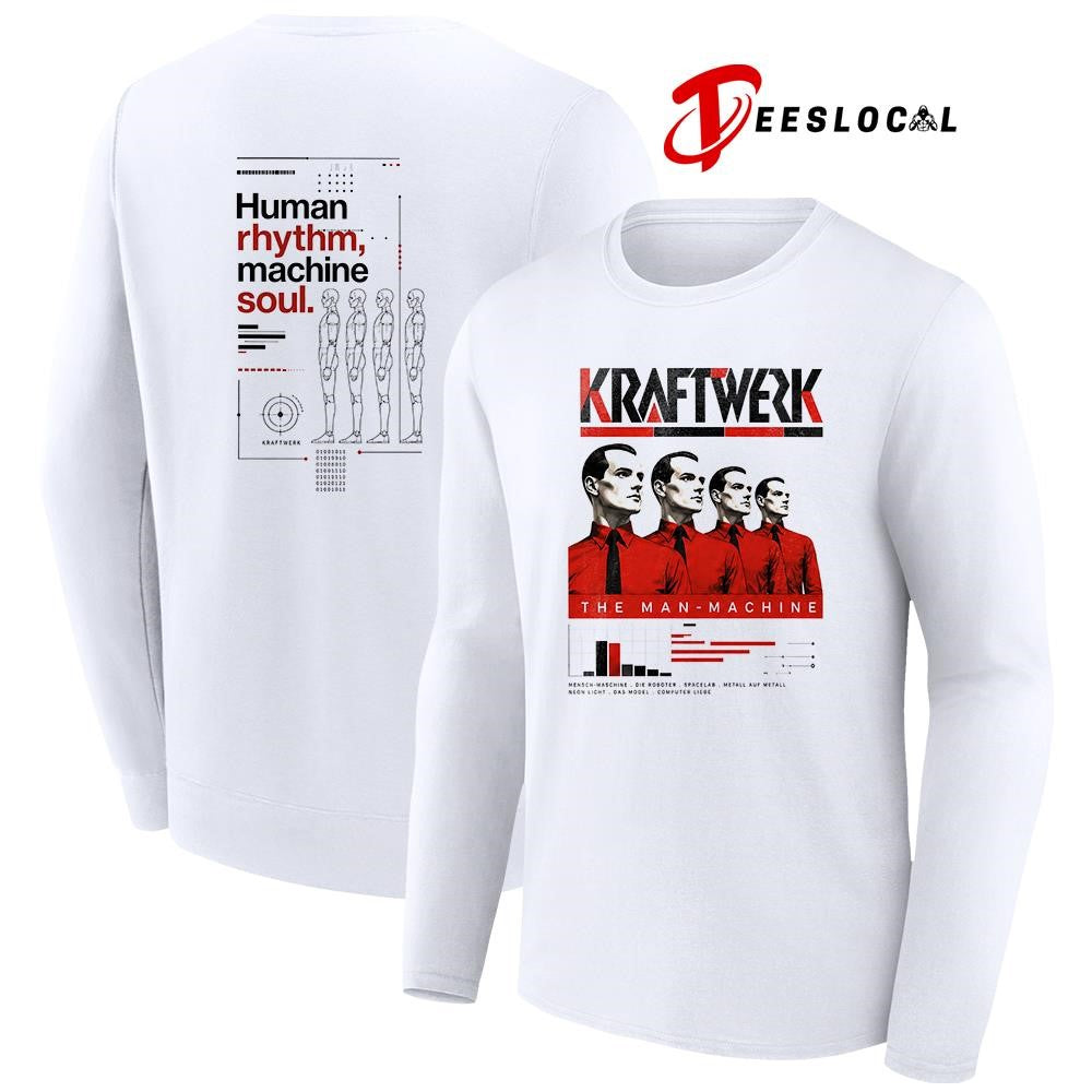 Kraftwerk the man machine human rhythm machine soul shirt