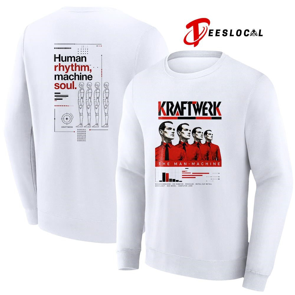 Kraftwerk the man machine human rhythm machine soul shirt
