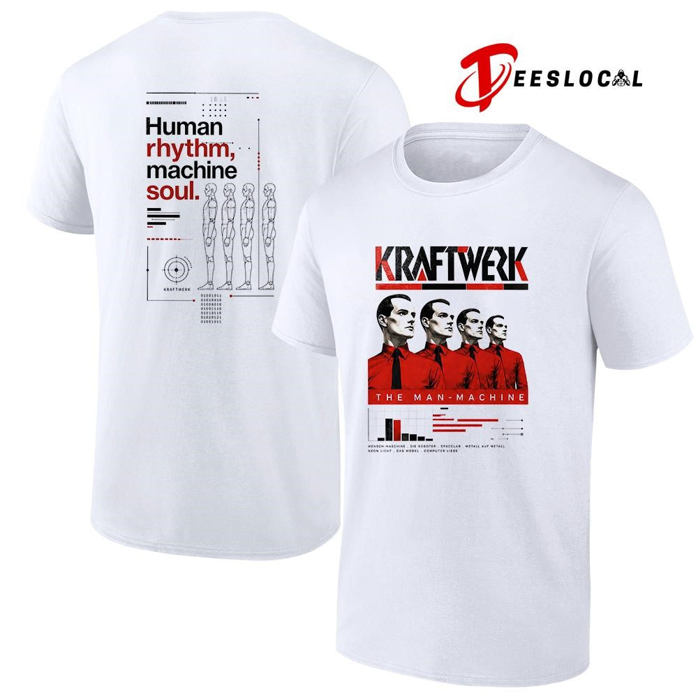 Kraftwerk the man machine human rhythm machine soul shirt