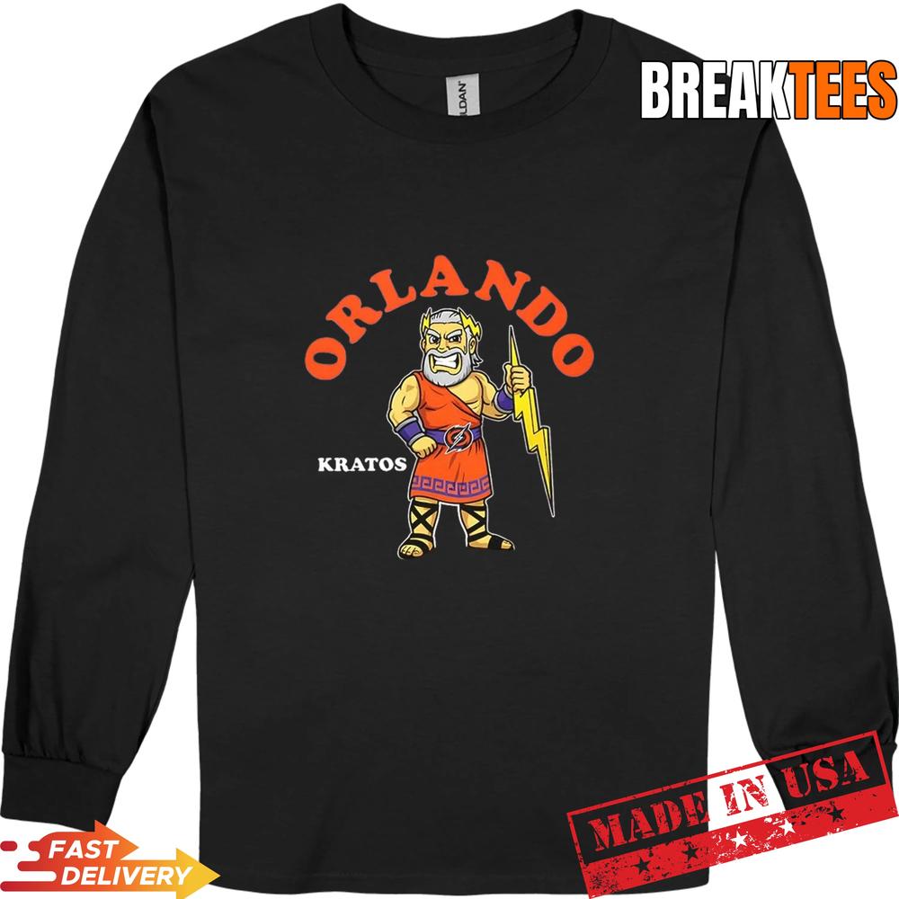 Kratos Orlando Storm Football 2026 Mascot T-Shirt