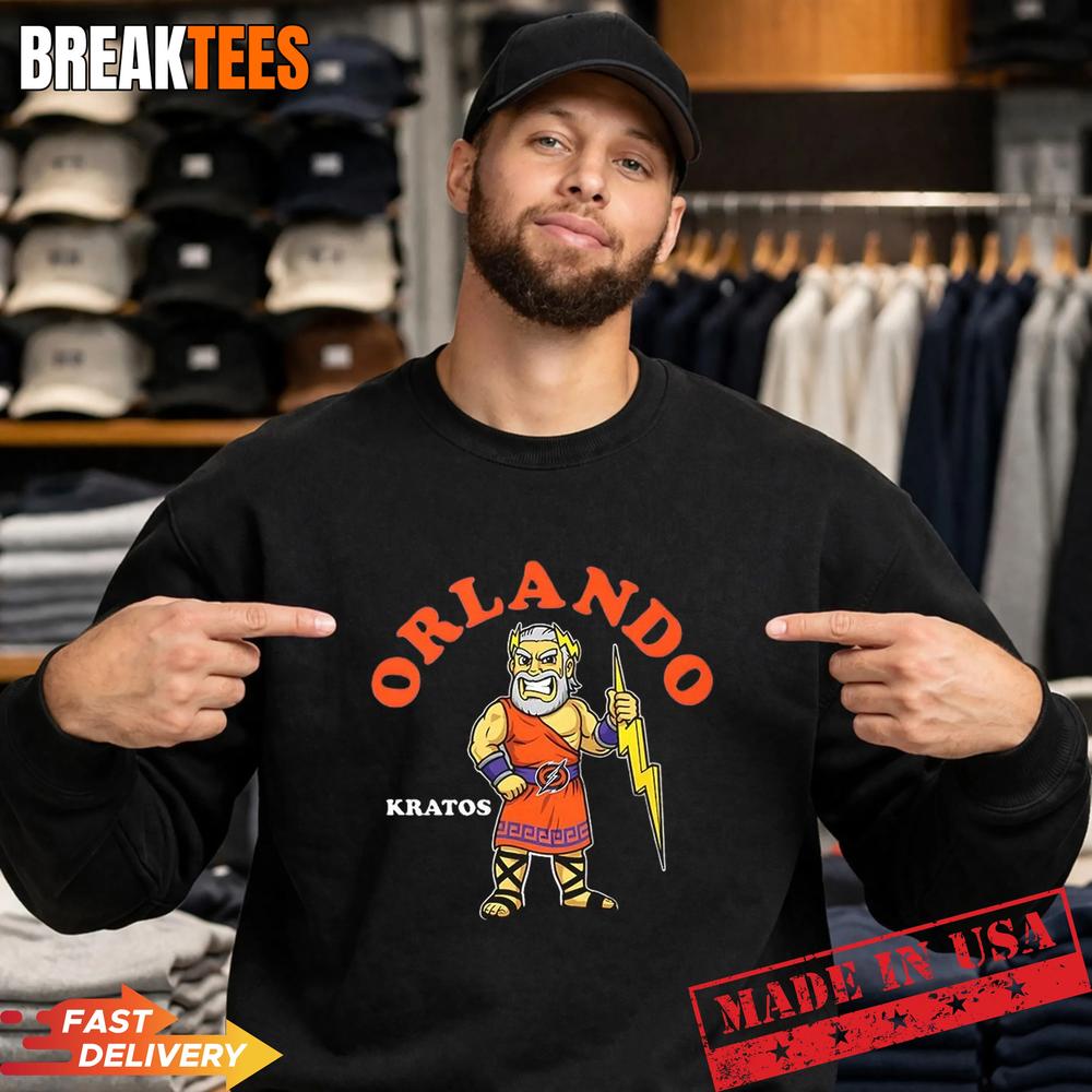 Kratos Orlando Storm Football 2026 Mascot T-Shirt