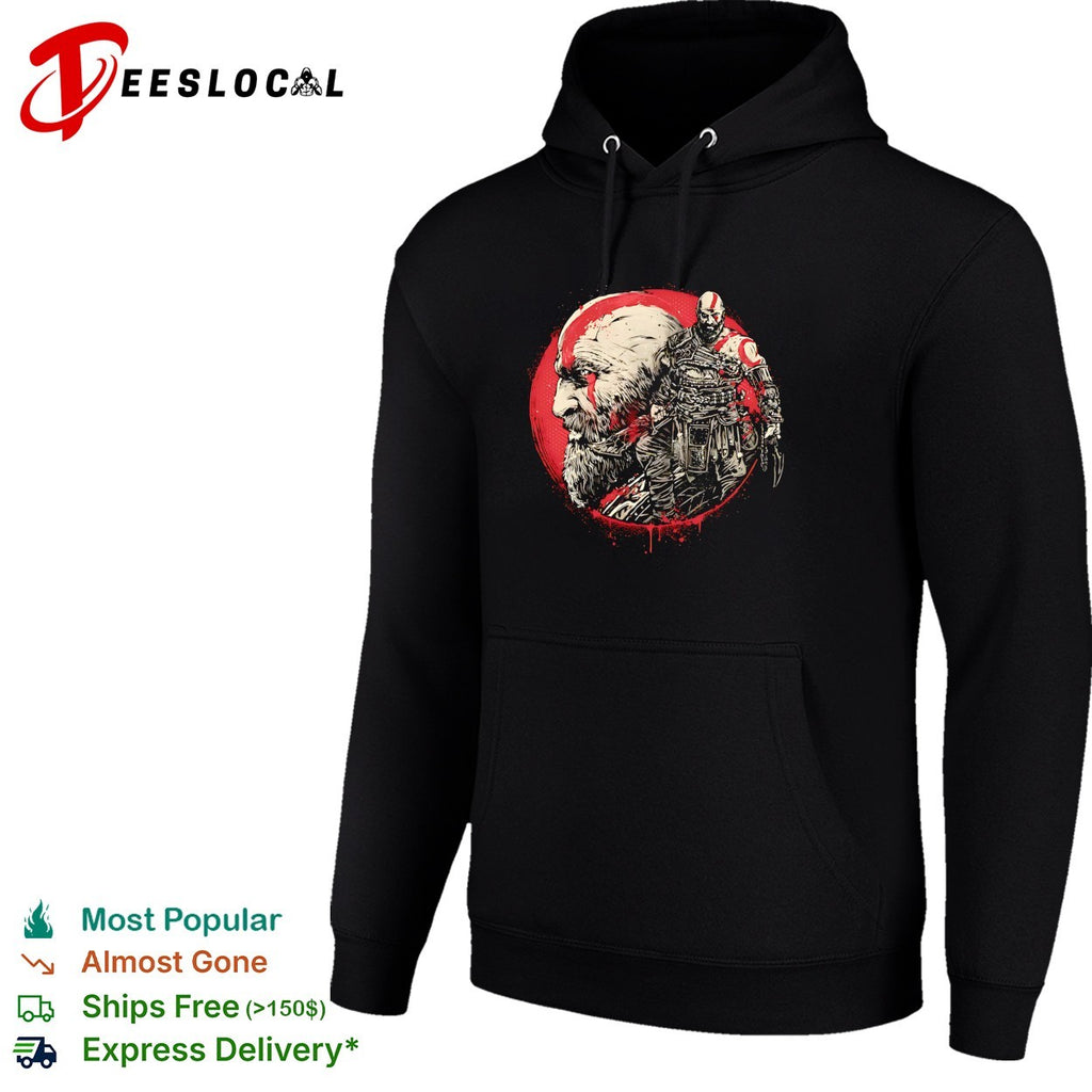 Kratos from God of War Born of Chaos and Destruction shirt
