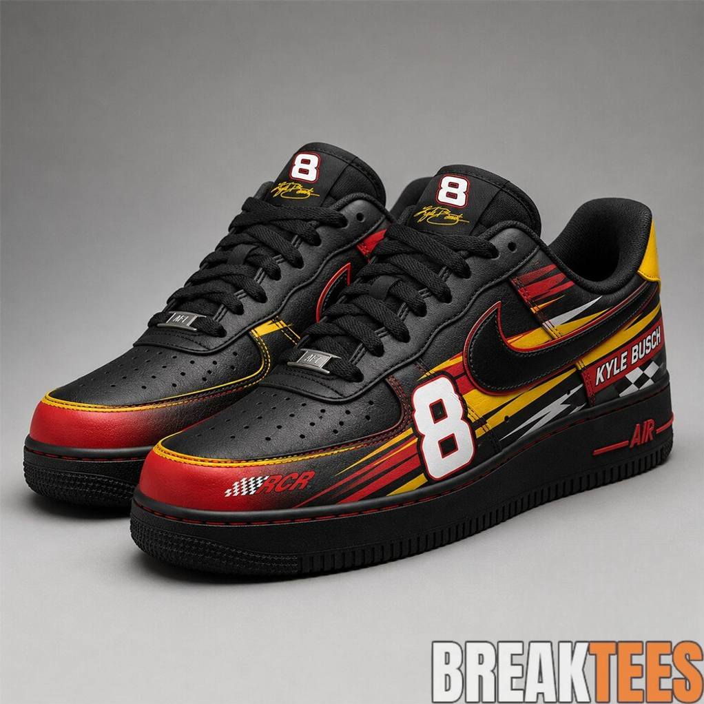Kyle Busch 8 NASCAR Racing Air Force 1 Sneaker