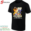 Kyle Busch Joe Gibbs Racing NASCAR In Memory Of Forever In Our Hearts 1985 2026 shirt