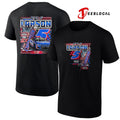Kyle Larson Hendrick 5 Motorsports Team collection NASCAR Cup Series champion car signature shirt