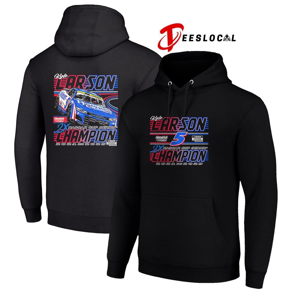 Kyle Larson Hendrick Motorsports Team collection NASCAR Cup Series champion car racing graphic shirt
