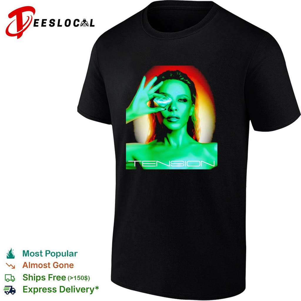 Kylie Minogue Tension Album Cover Artwork Music Fan shirt
