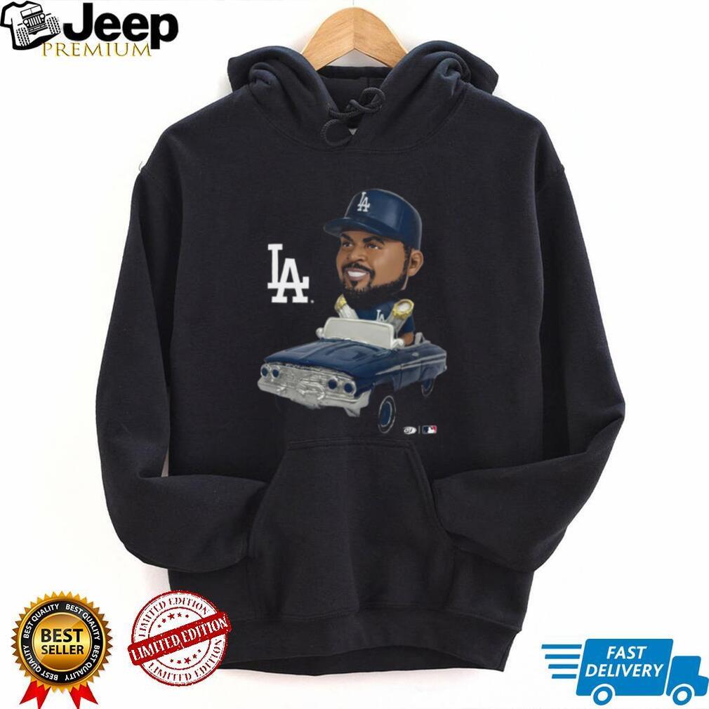 LA Baseball Player Bobblehead Lowrider Graphic T Shirt