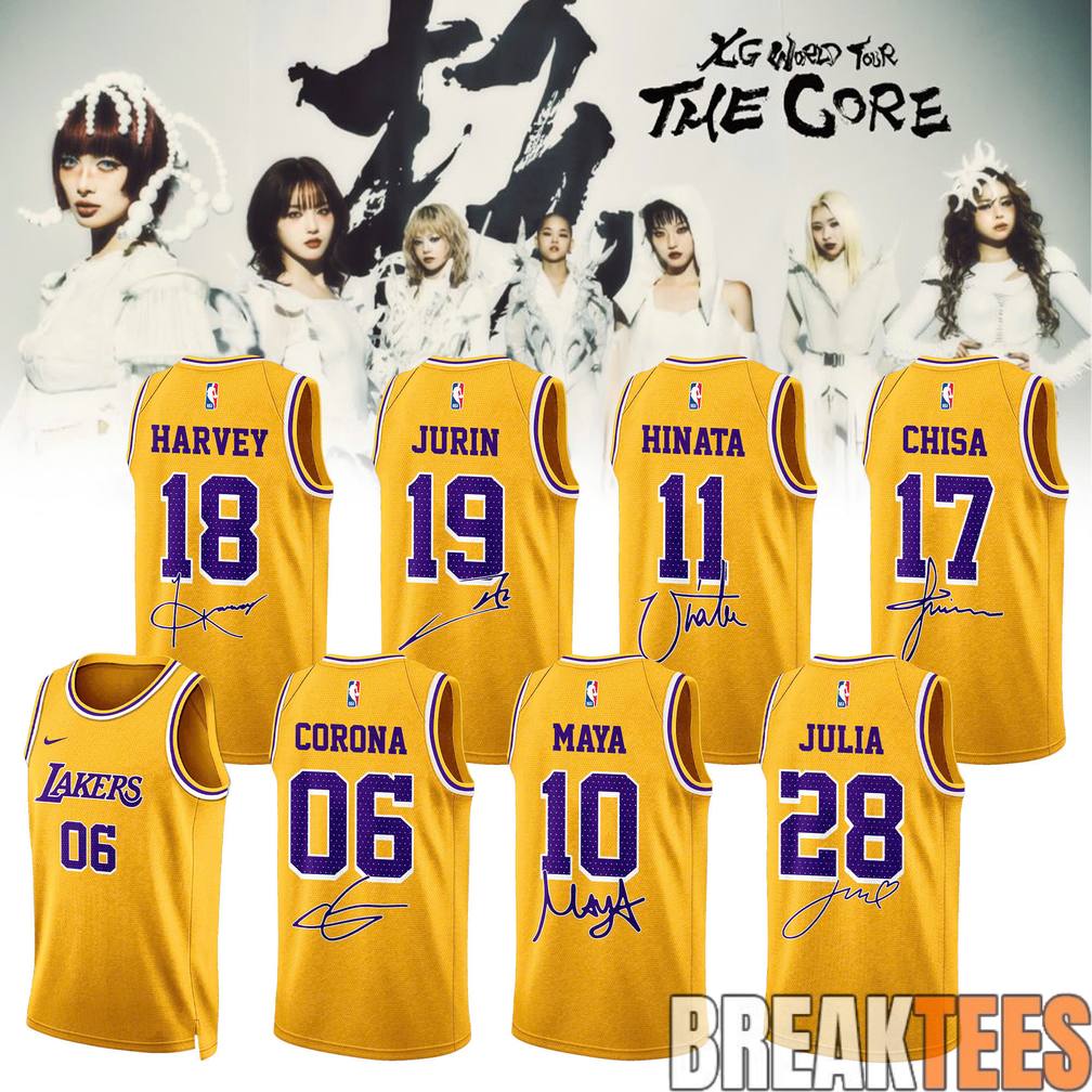 LA Lakers x The Core XG World Tour Basketball Jersey