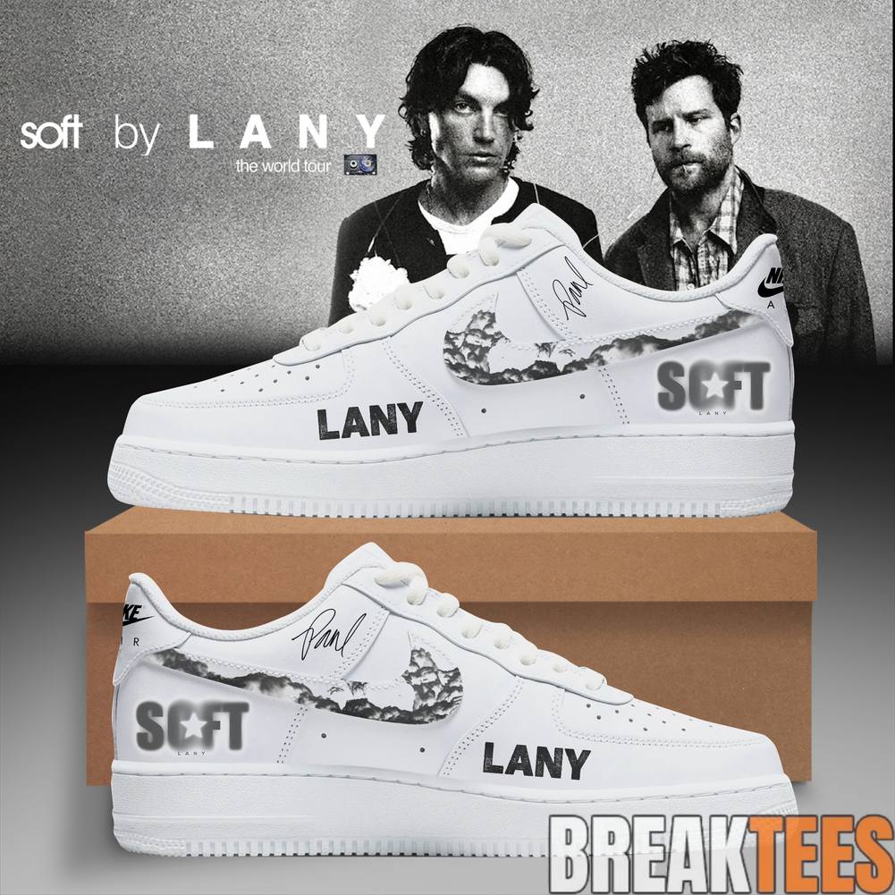 LANY Soft World Tour 2026 Custom Air Force 1 Shoes