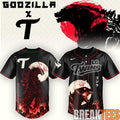 LG Twins x Godzilla Minus Zero Baseball Jersey