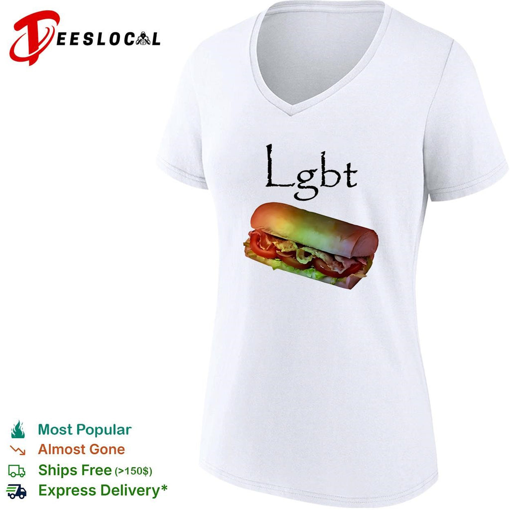 LGBT BLT sandwich funny shirt