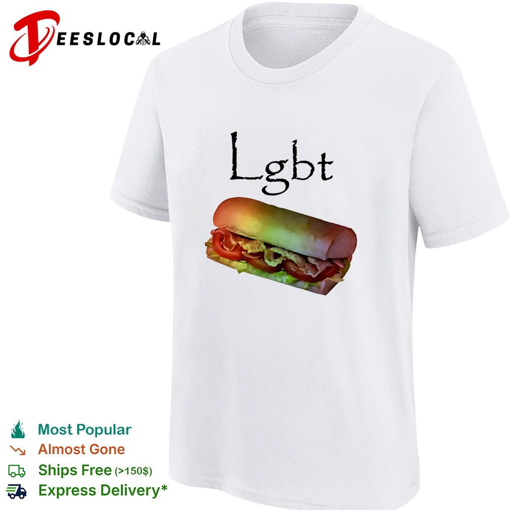 LGBT BLT sandwich funny shirt