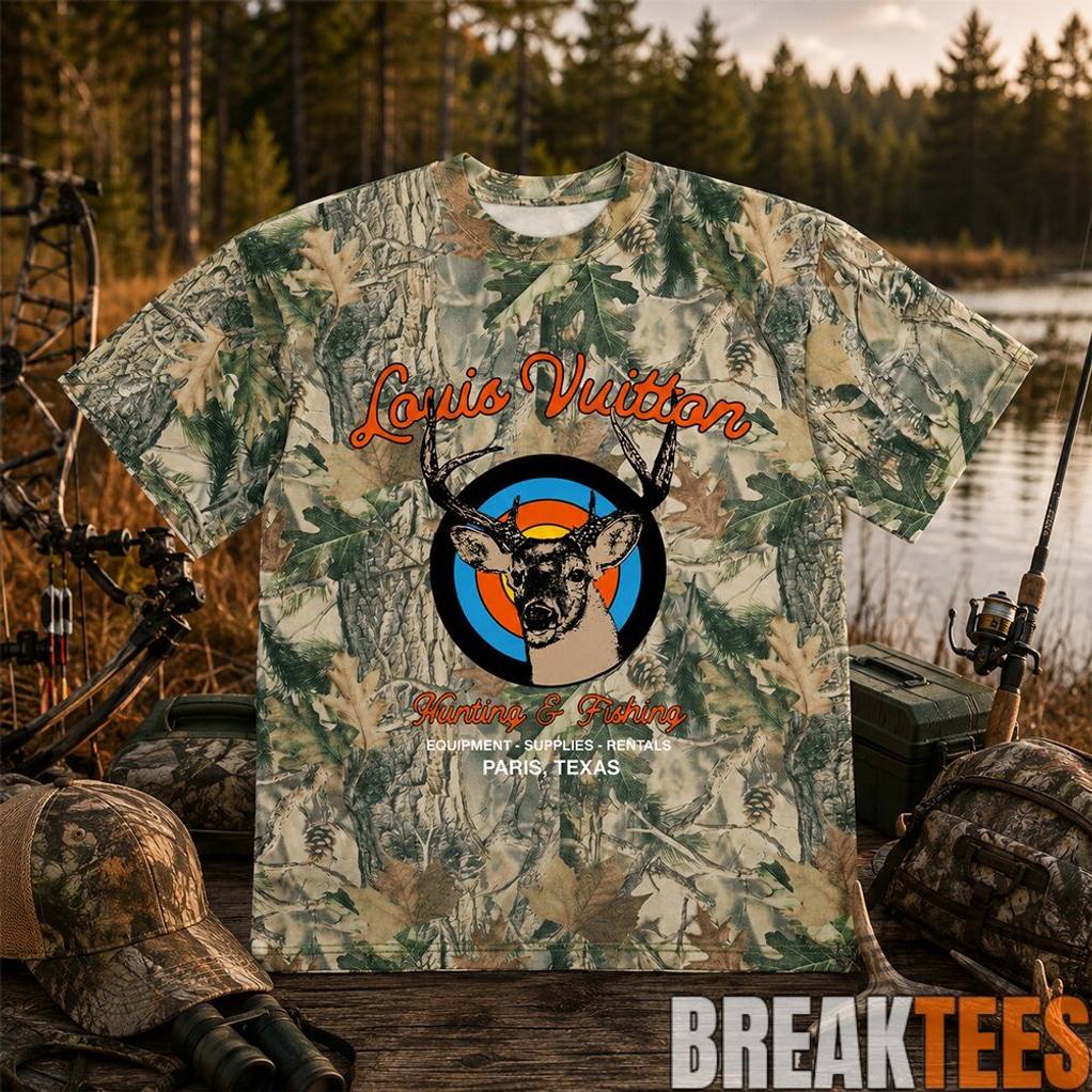 LV Hunting And Fishing Camouflage Shirt