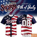 Lake Elsinore Storm 4th of July Custom Jersey