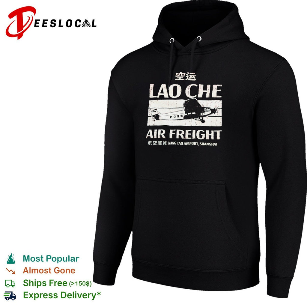 Lao Che Air Freight Nang Tao Airport Shanghai Indiana Jones and the Temple of Doom shirt