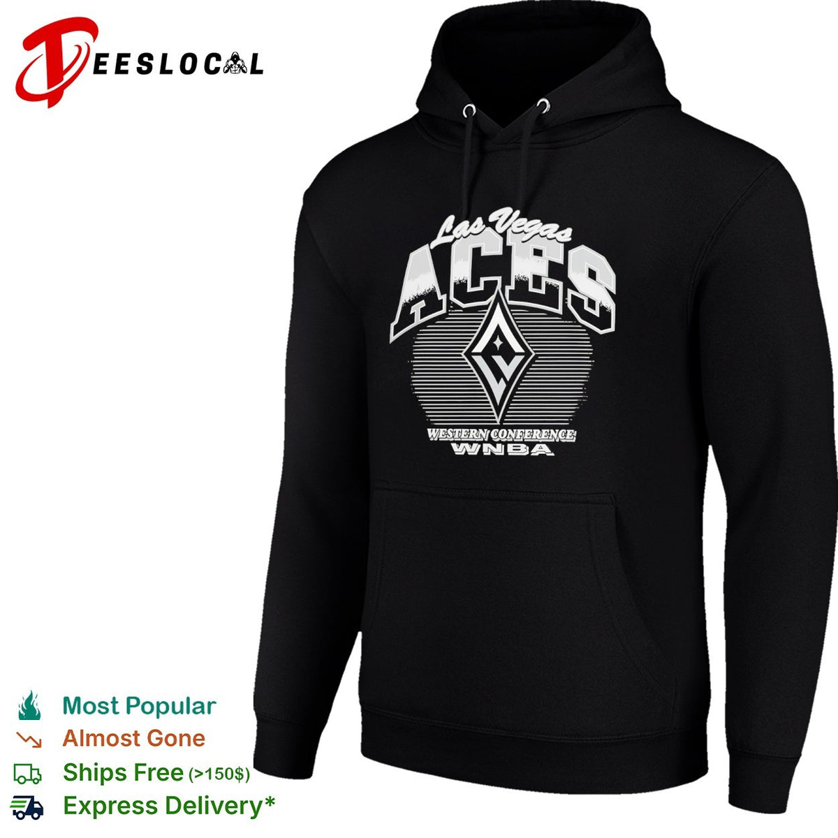 Las Vegas Aces Western Conference WNBA Logo shirt