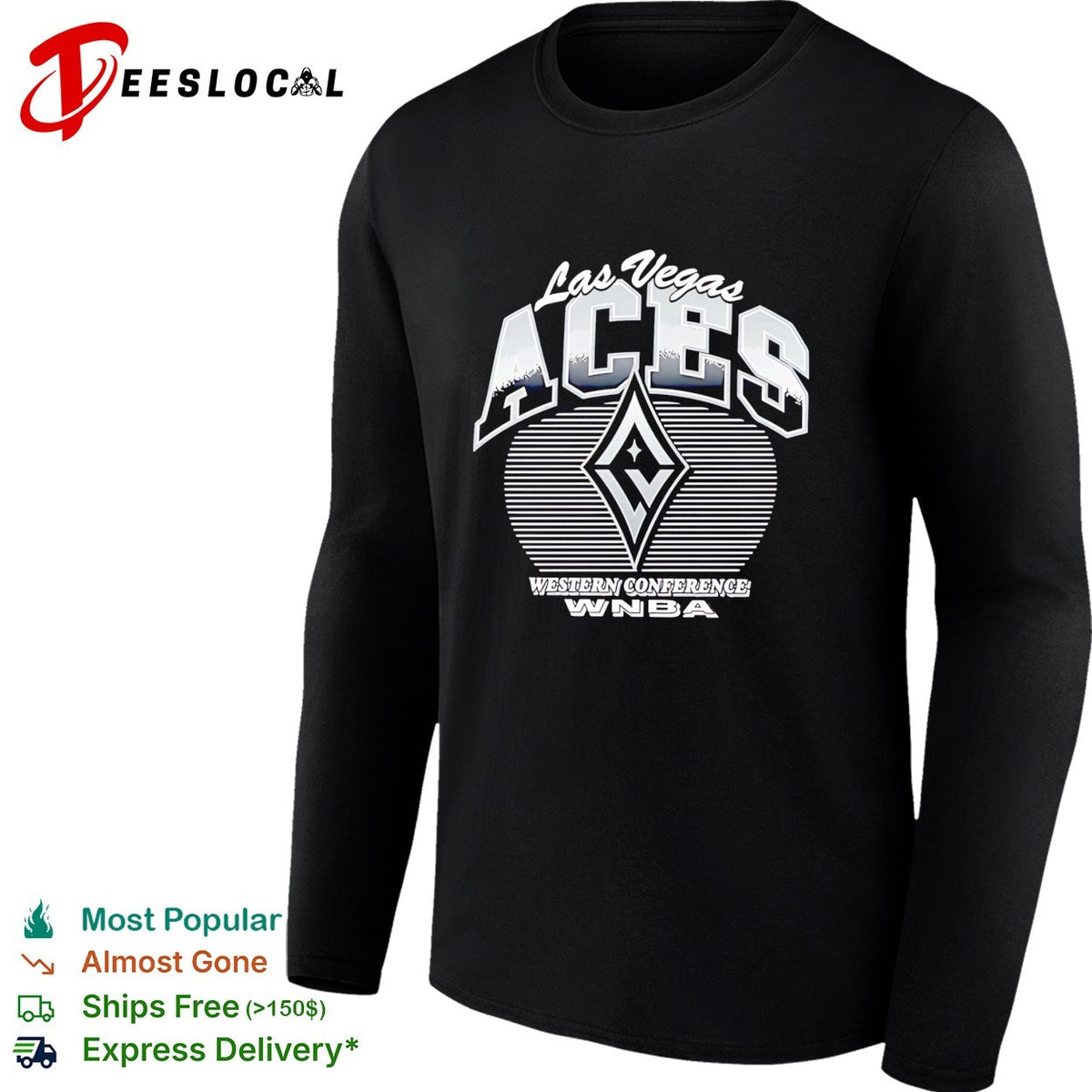 Las Vegas Aces Western Conference WNBA shirt