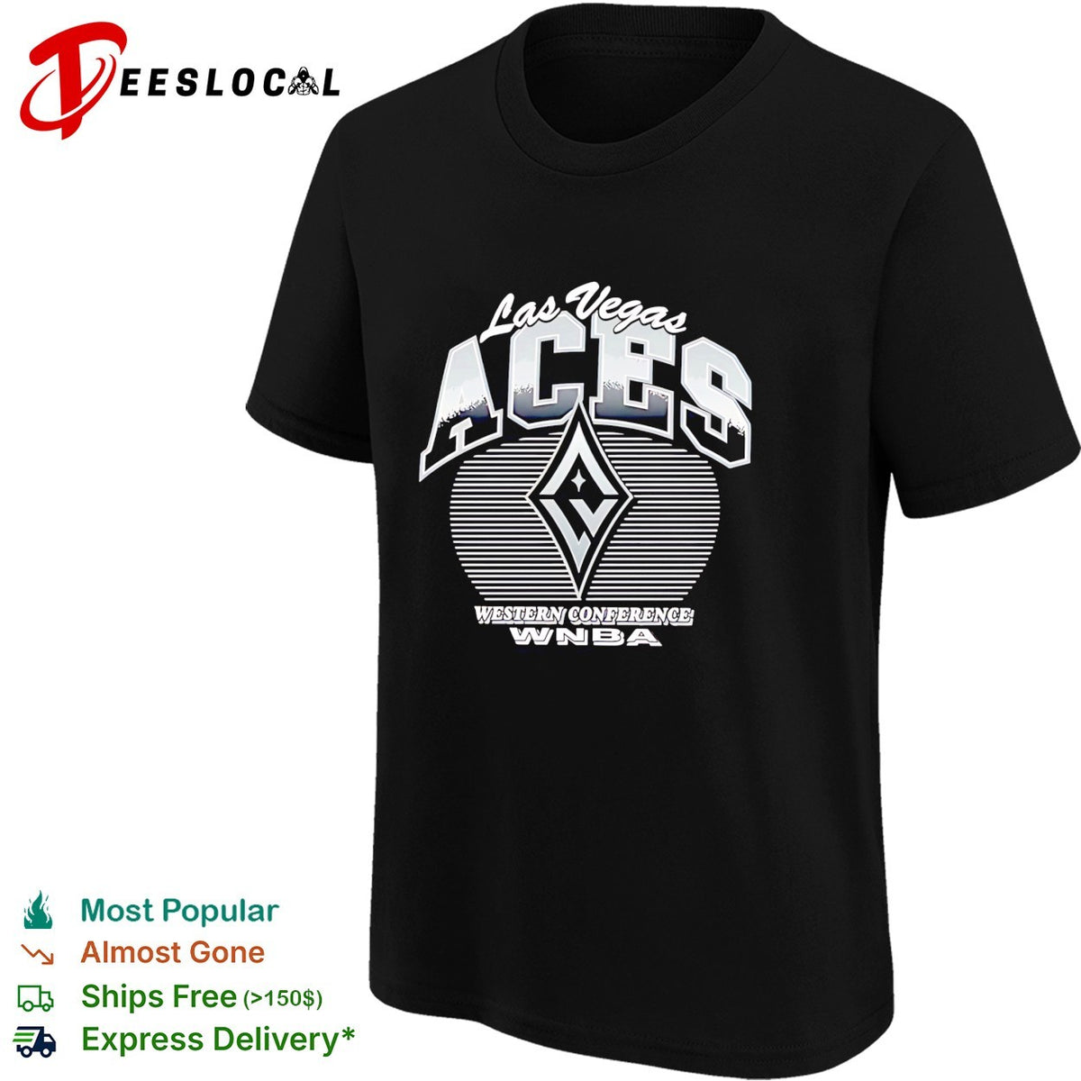 Las Vegas Aces Western Conference WNBA shirt