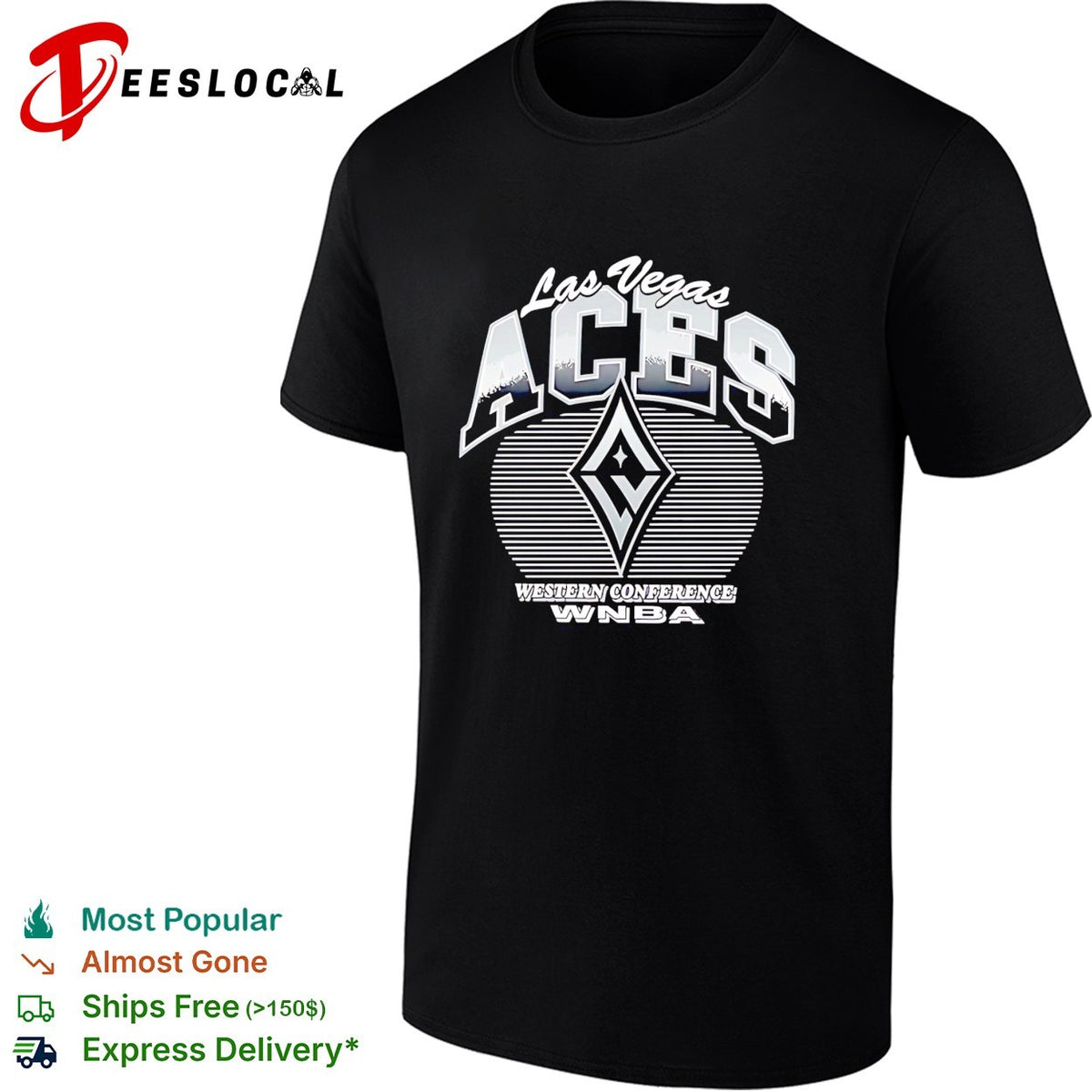 Las Vegas Aces Western Conference WNBA shirt