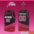 Las Vegas Aces x Rock The Pink 2026 Custom Jersey