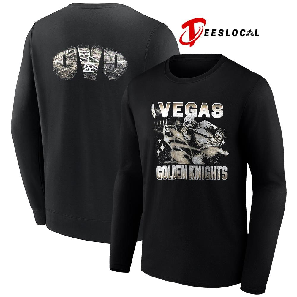 Las Vegas Golden Knights OVO x NHL graphic shirt