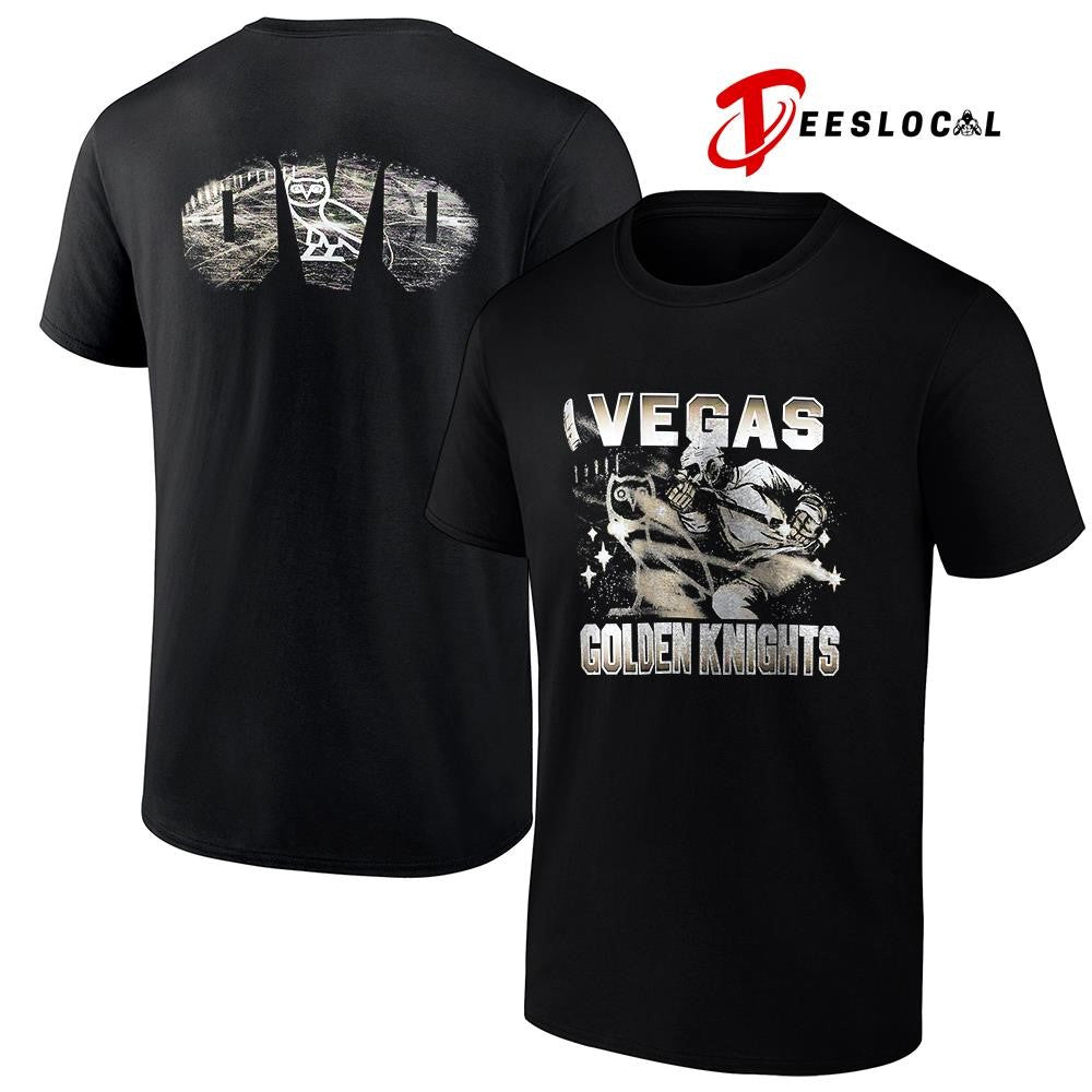 Las Vegas Golden Knights OVO x NHL graphic shirt