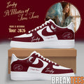 Laufey A Matter of Time Tour 2026 Timeless Custom Air Force 1 Shoes
