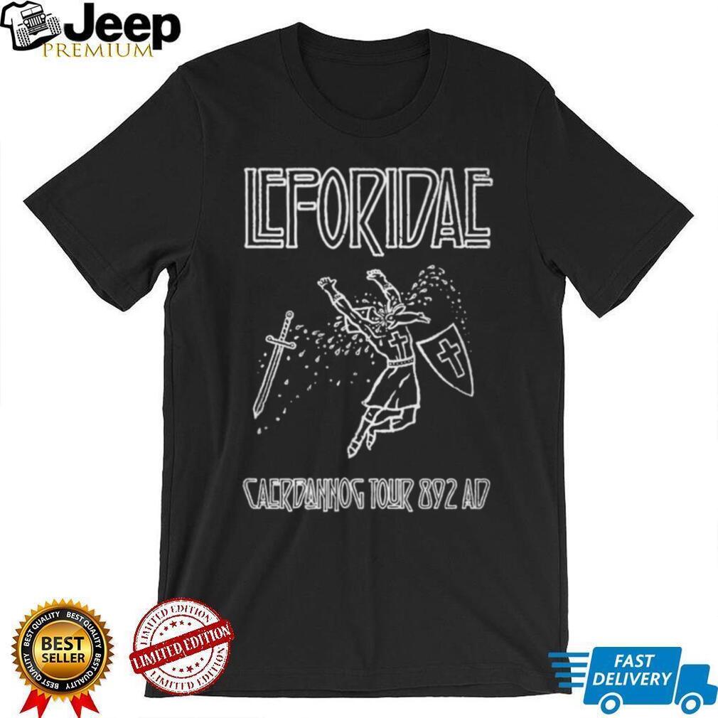 Leforidae Caerbannog Tour 892 AD Black Metal Style Rabbit T Shirt