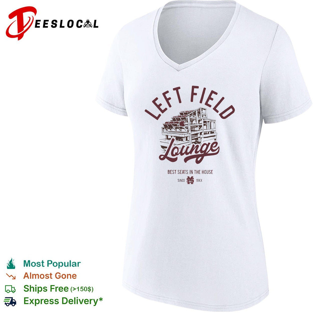 Left Field Lounge bleachers best seats in the house since 19XX MS shirt