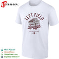 Left Field Lounge bleachers best seats in the house since 19XX MS shirt