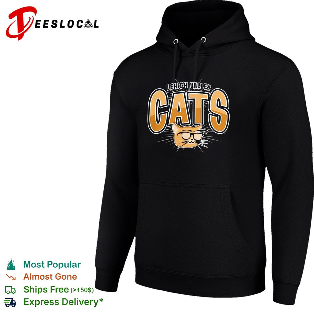 Lehigh Valley Cats nerdy cat with glasses shirt