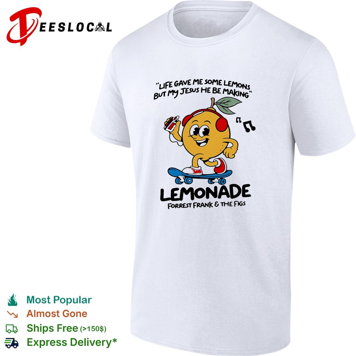 Lemonade life gave me some lemons but my jesus he be making shirt