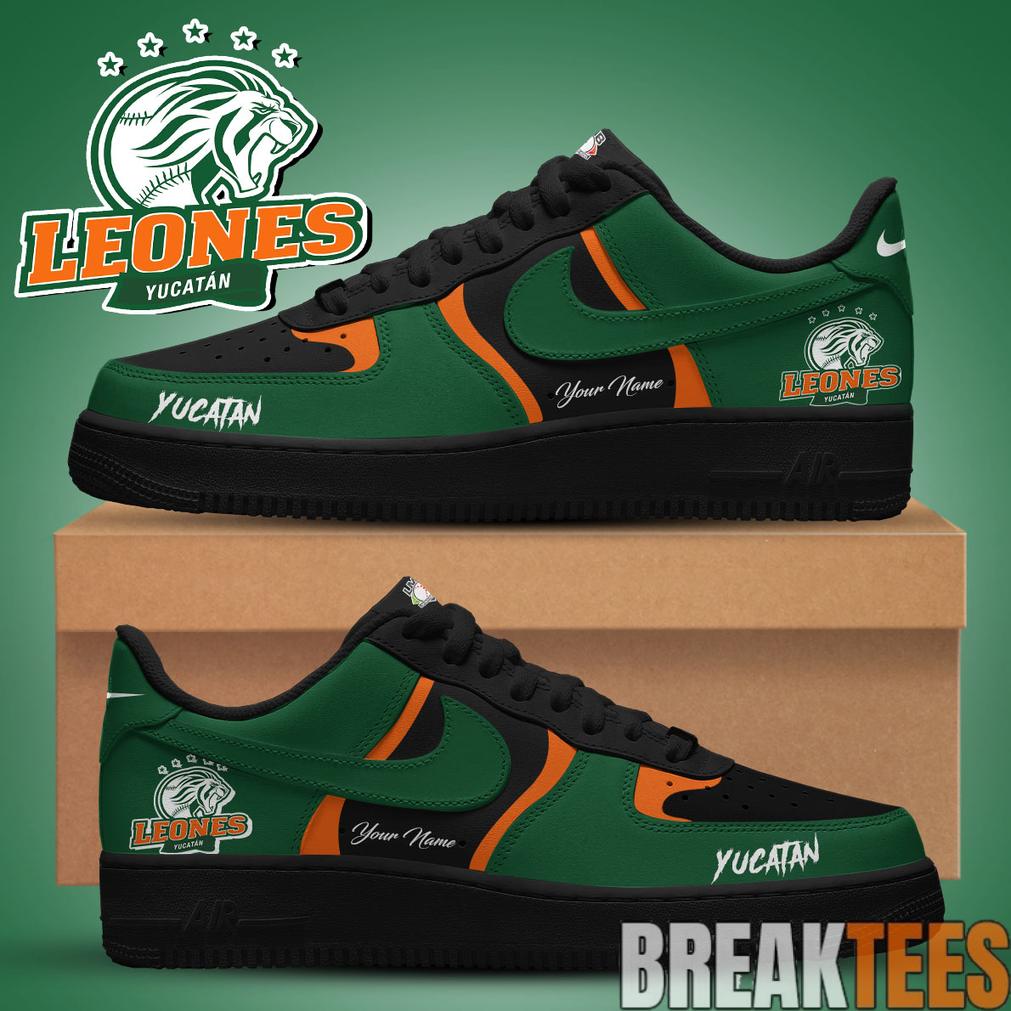 Leones de Yucatán Custom Air Force 1 Shoes