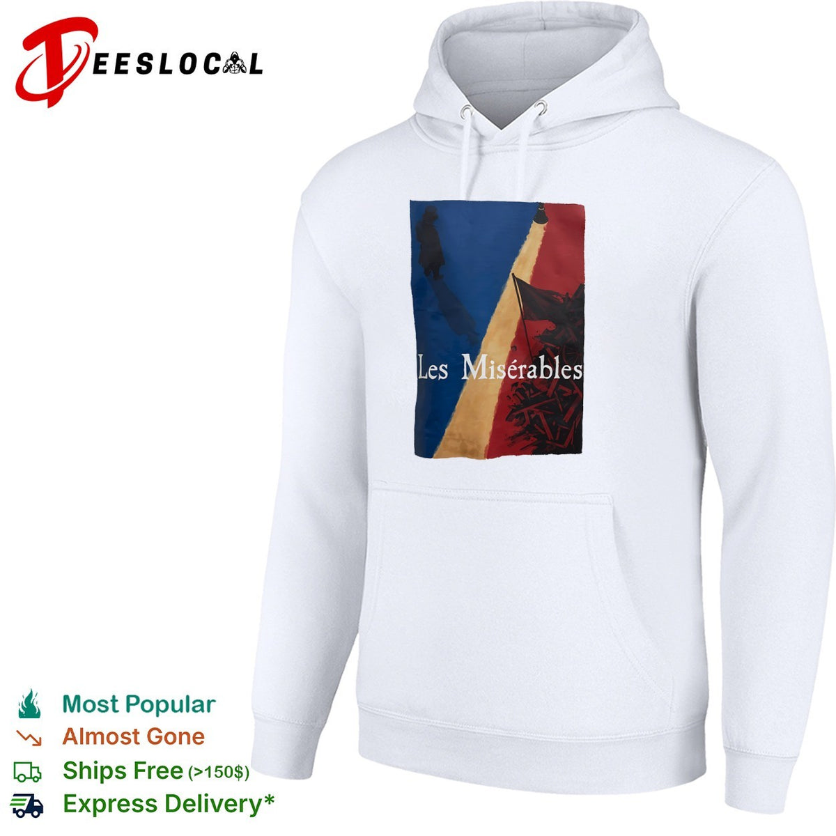 Les Miserables barricade shirt