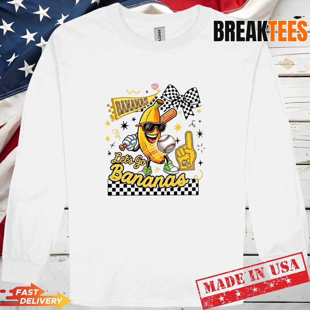 Let’s Go Savannah Bananas Baseball Shirt