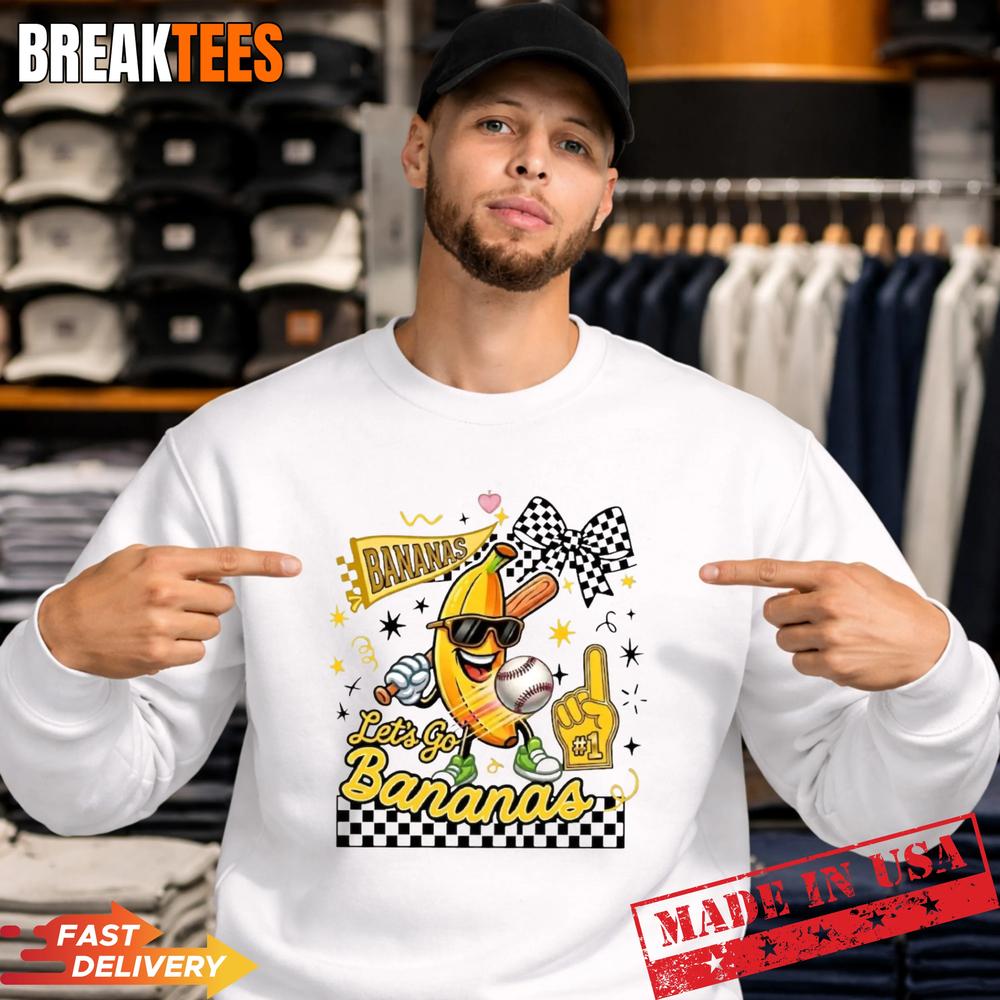 Let’s Go Savannah Bananas Baseball Shirt