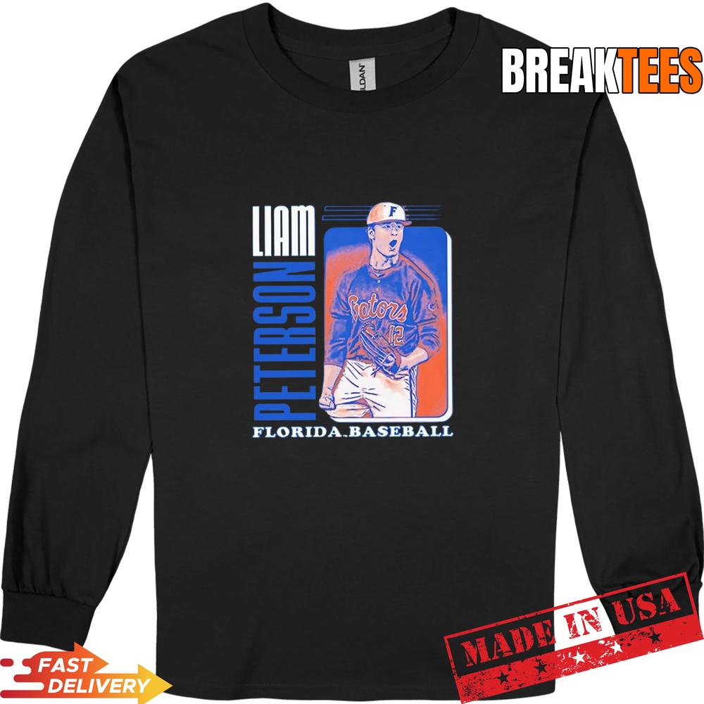 Liam Peterson Florida Gators Cartoon Graphic T-Shirt